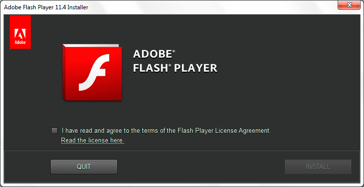 download flash player ie